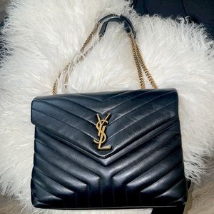 LOULOU MEDIUM BAG IN MATELASSÉ "Y" LEATHER